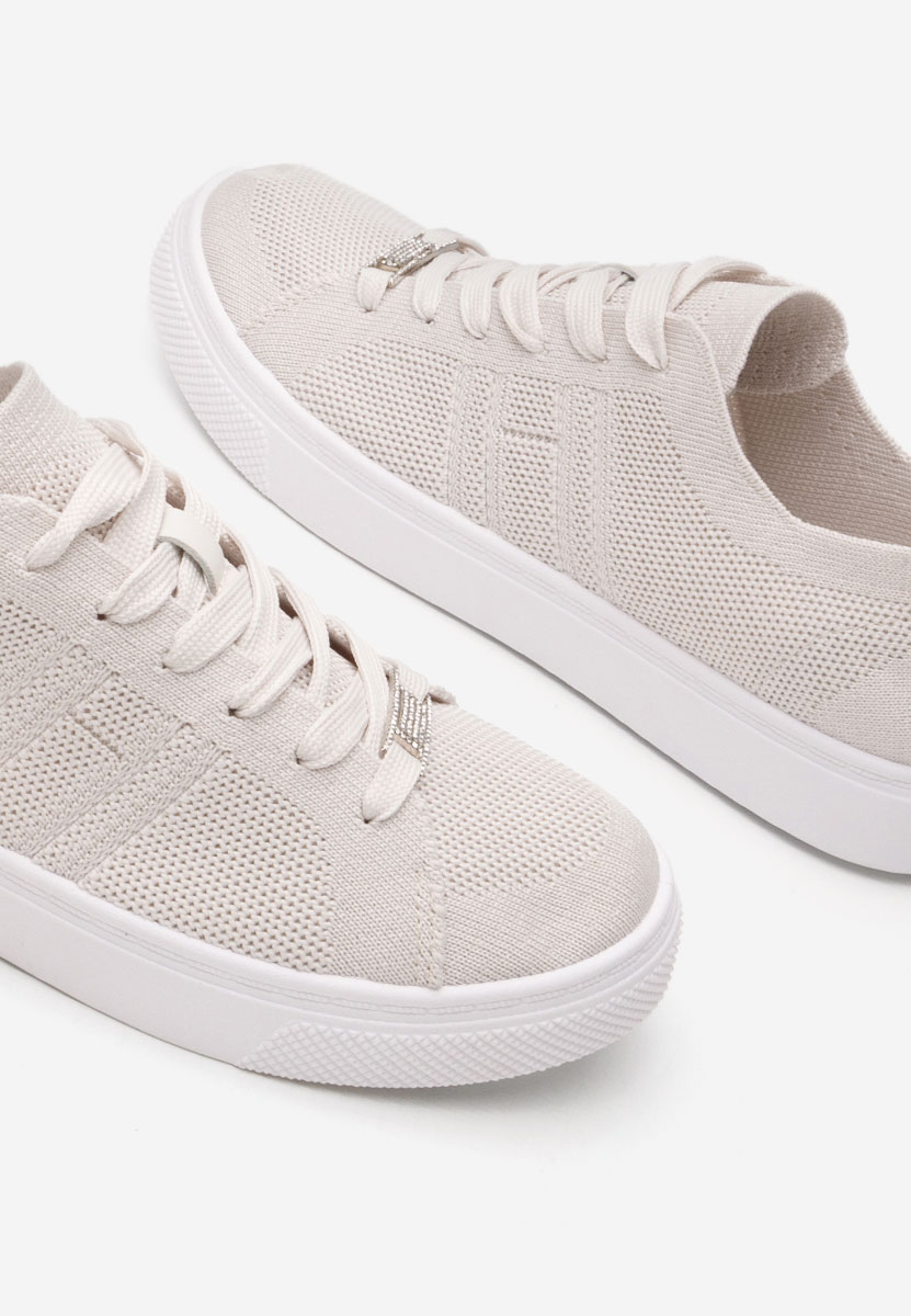 Scarpe da ginnastica donna Genoveva beige