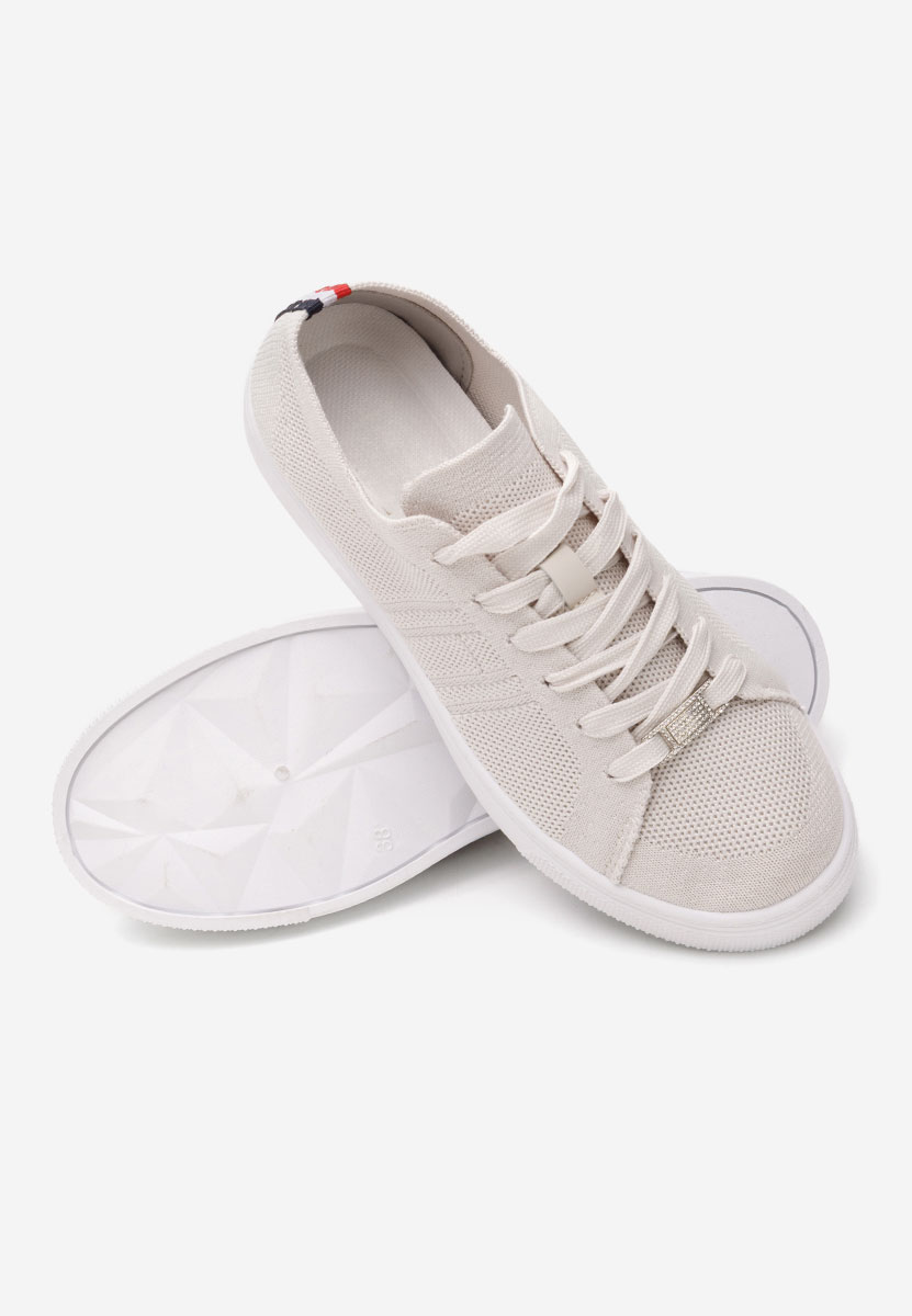 Scarpe da ginnastica donna Genoveva beige