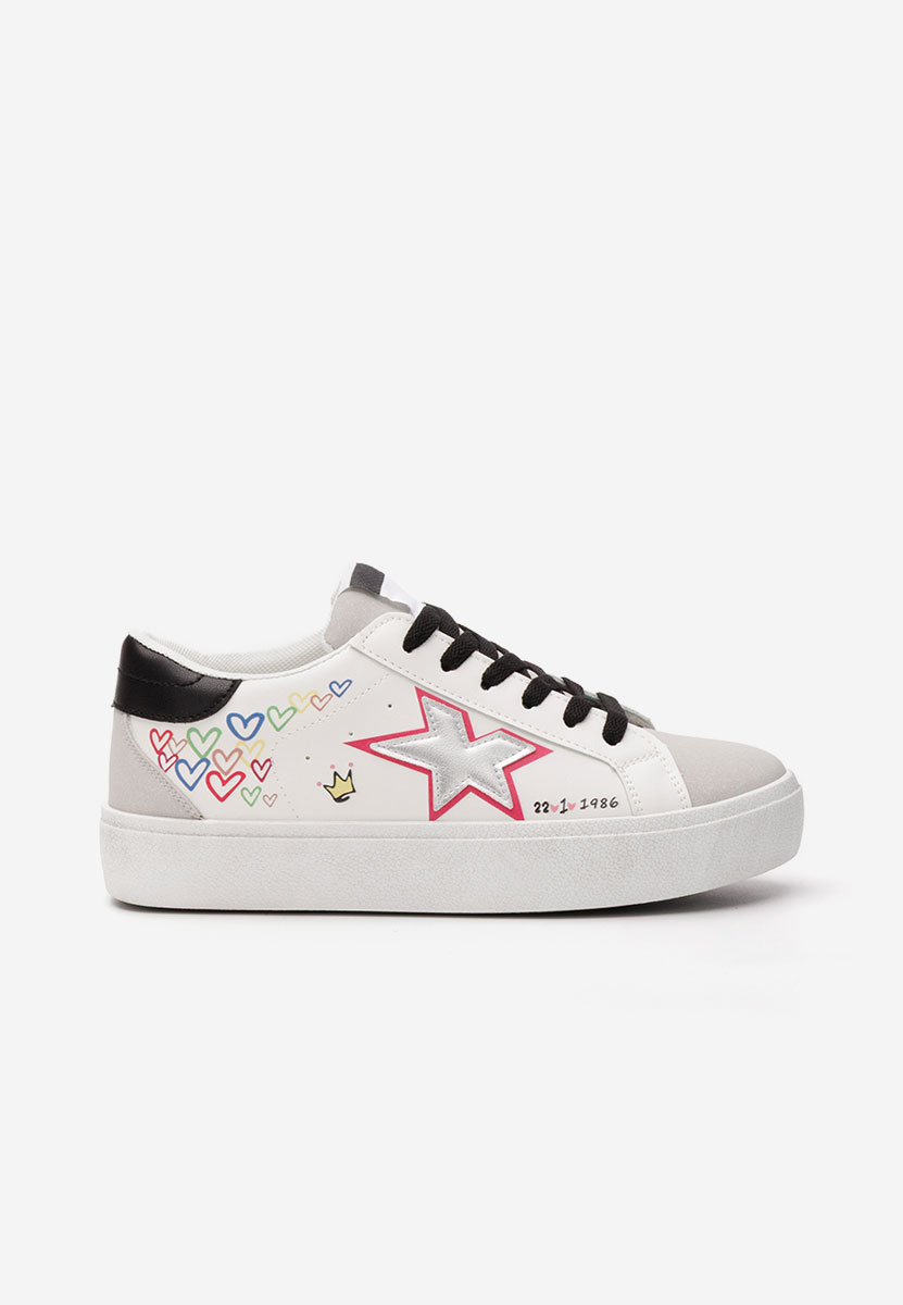 Scarpe da ginnastica donna Williamira bianchi