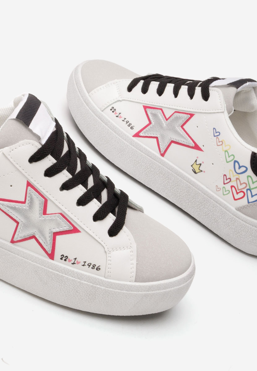 Scarpe da ginnastica donna Williamira bianchi