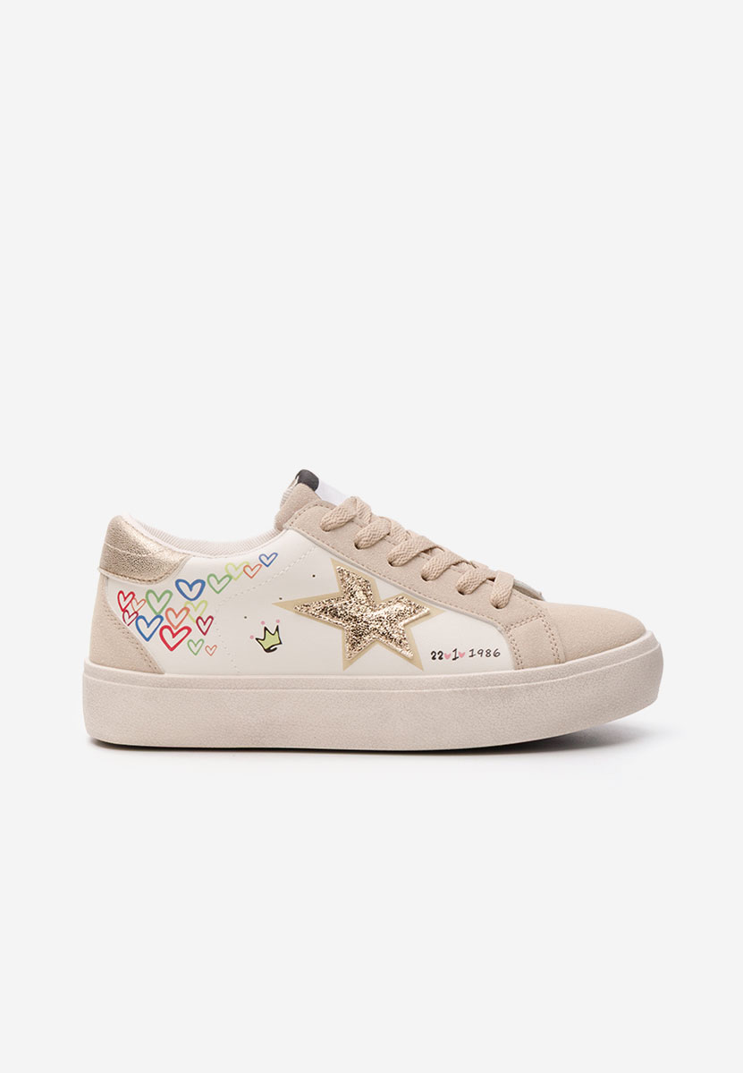 Scarpe da ginnastica donna Williamira beige