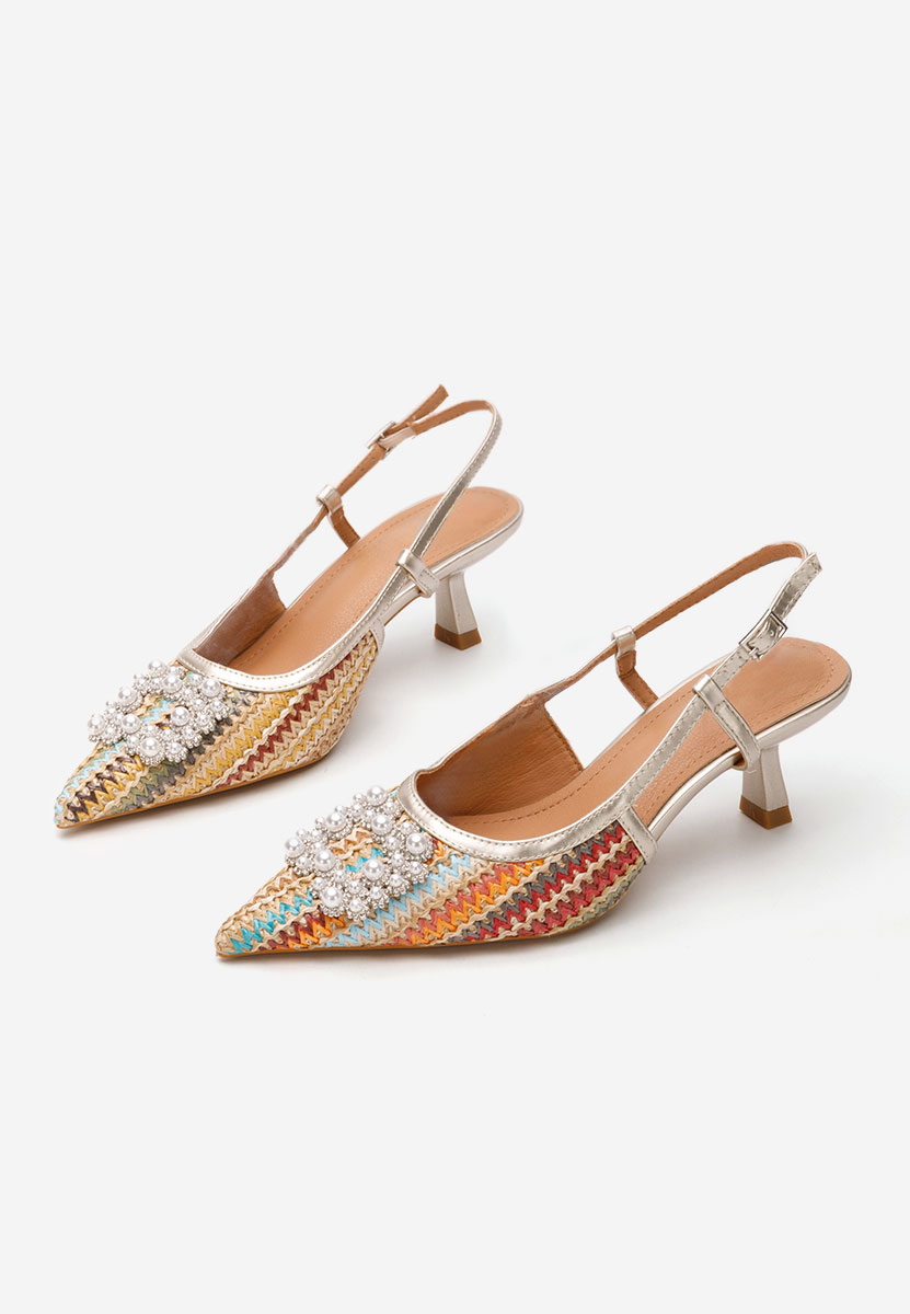 Décolleté Slingback Verlie colorate