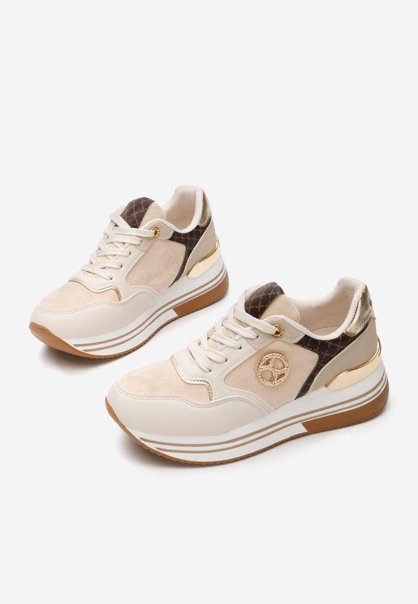 Sneakers donna Suzanna beige