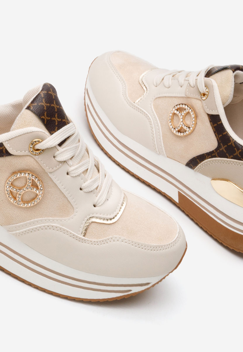 Sneakers donna Suzanna beige