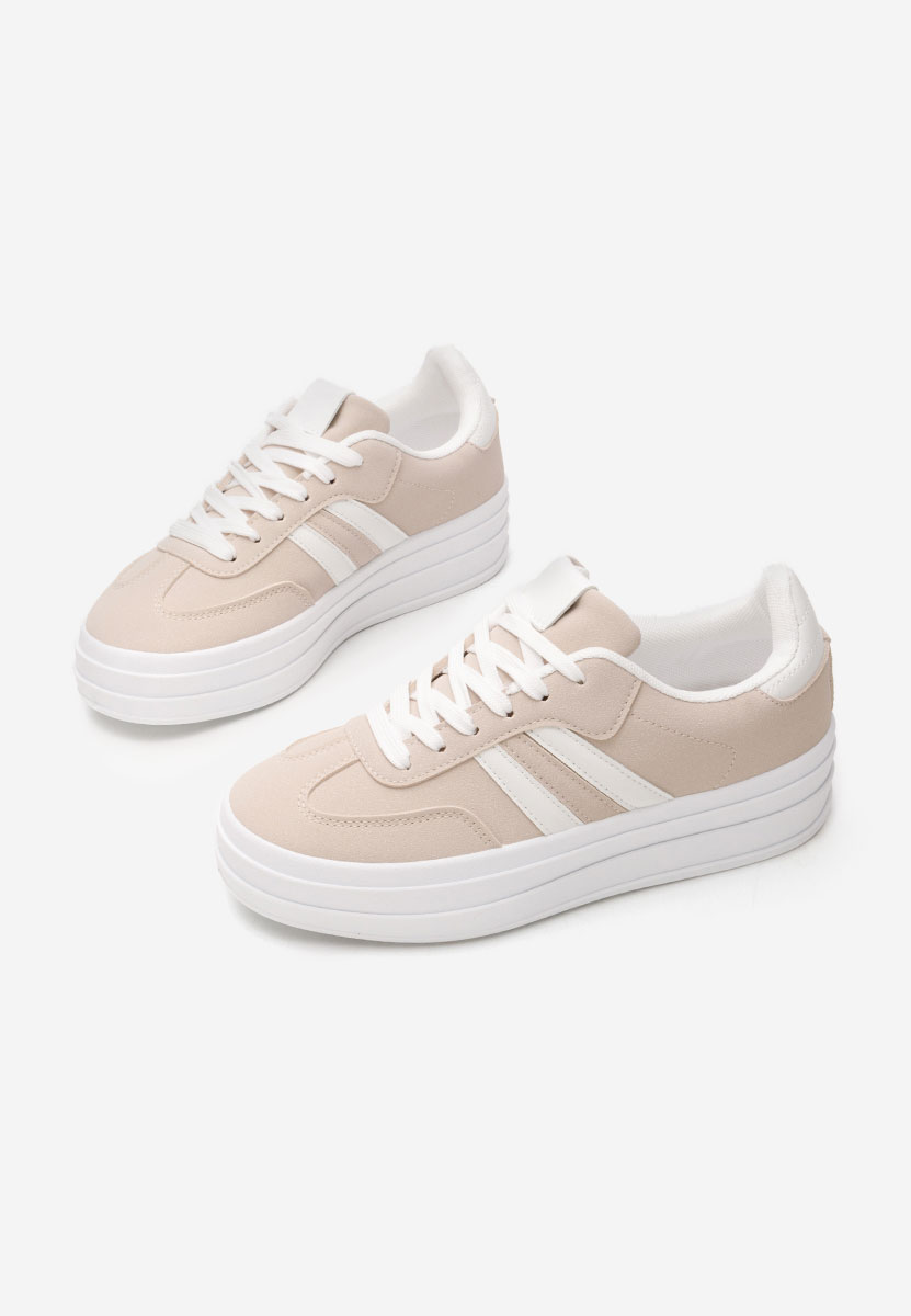 Sneakers donna Allyna beige