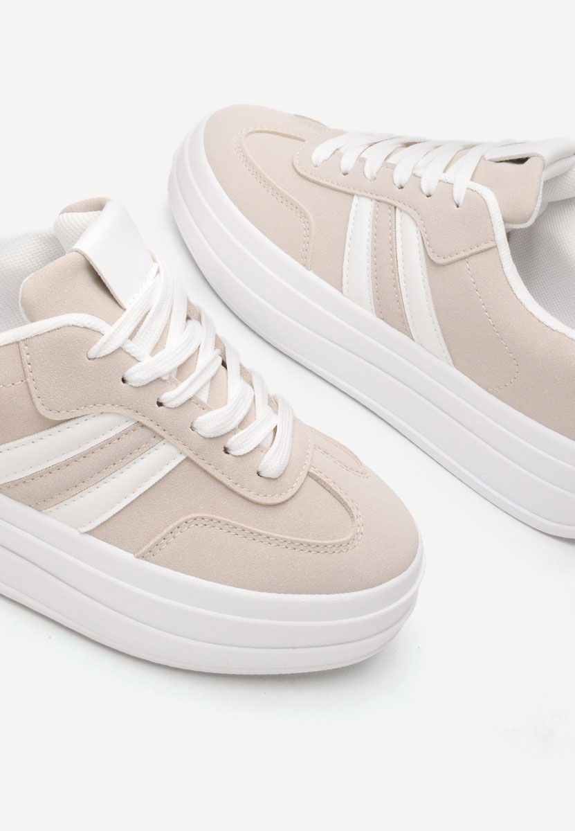 Sneakers donna Allyna beige
