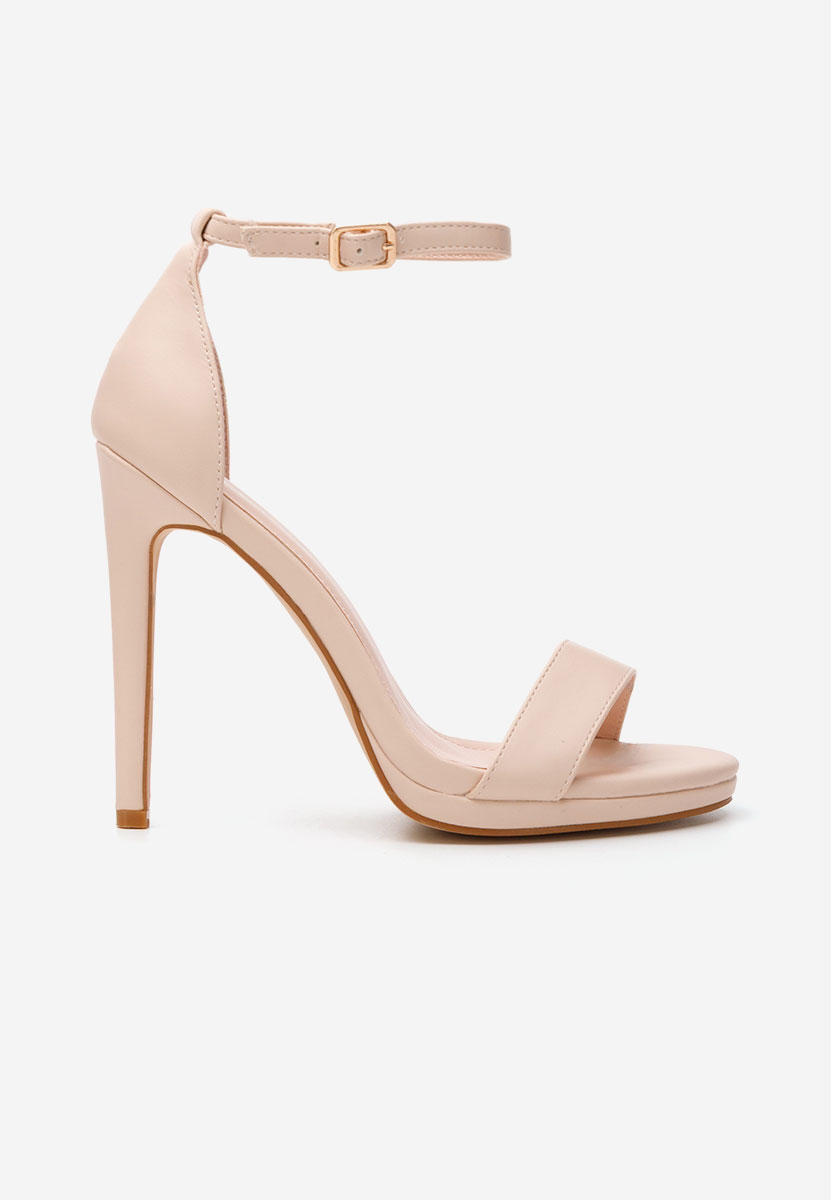 Sandali con tacco a spillo Barnysa beige