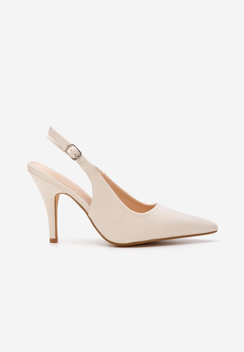Décolleté tacco a spillo Teena beige