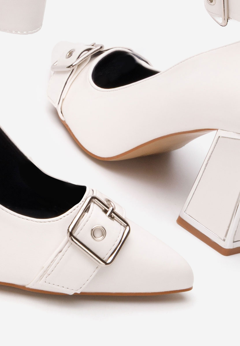 Décolleté tacco largo Janine bianchi