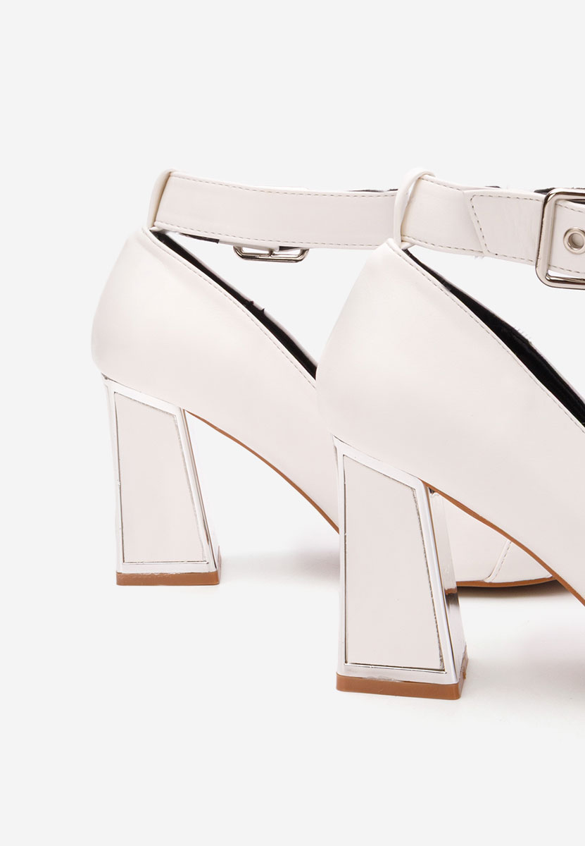 Décolleté tacco largo Janine bianchi