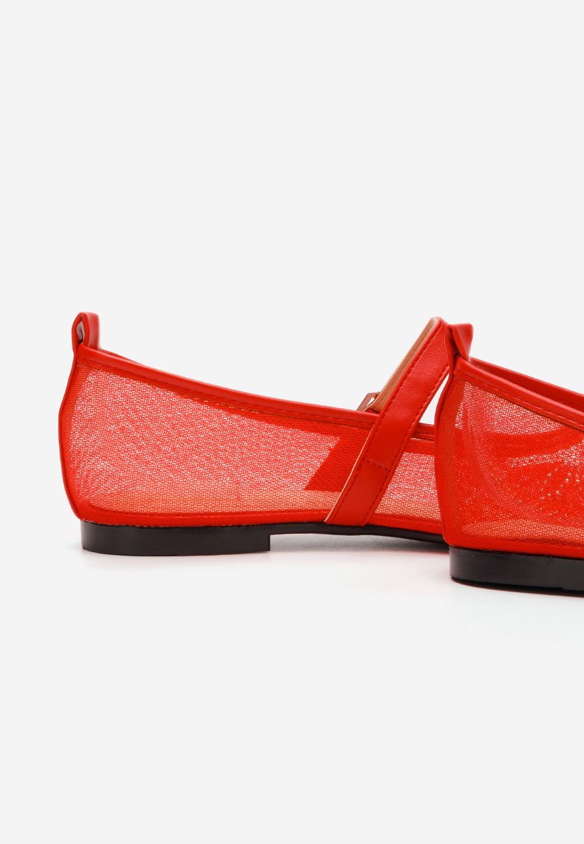 Ballerine Theressa rosso