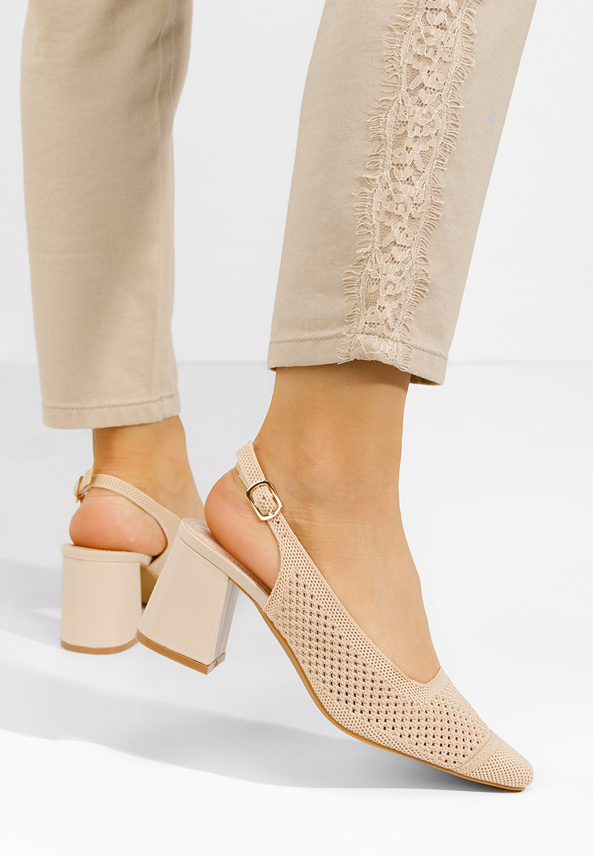 Décolleté Slingback Patria beige