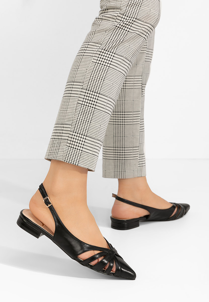Décolleté Slingback Denysa nero