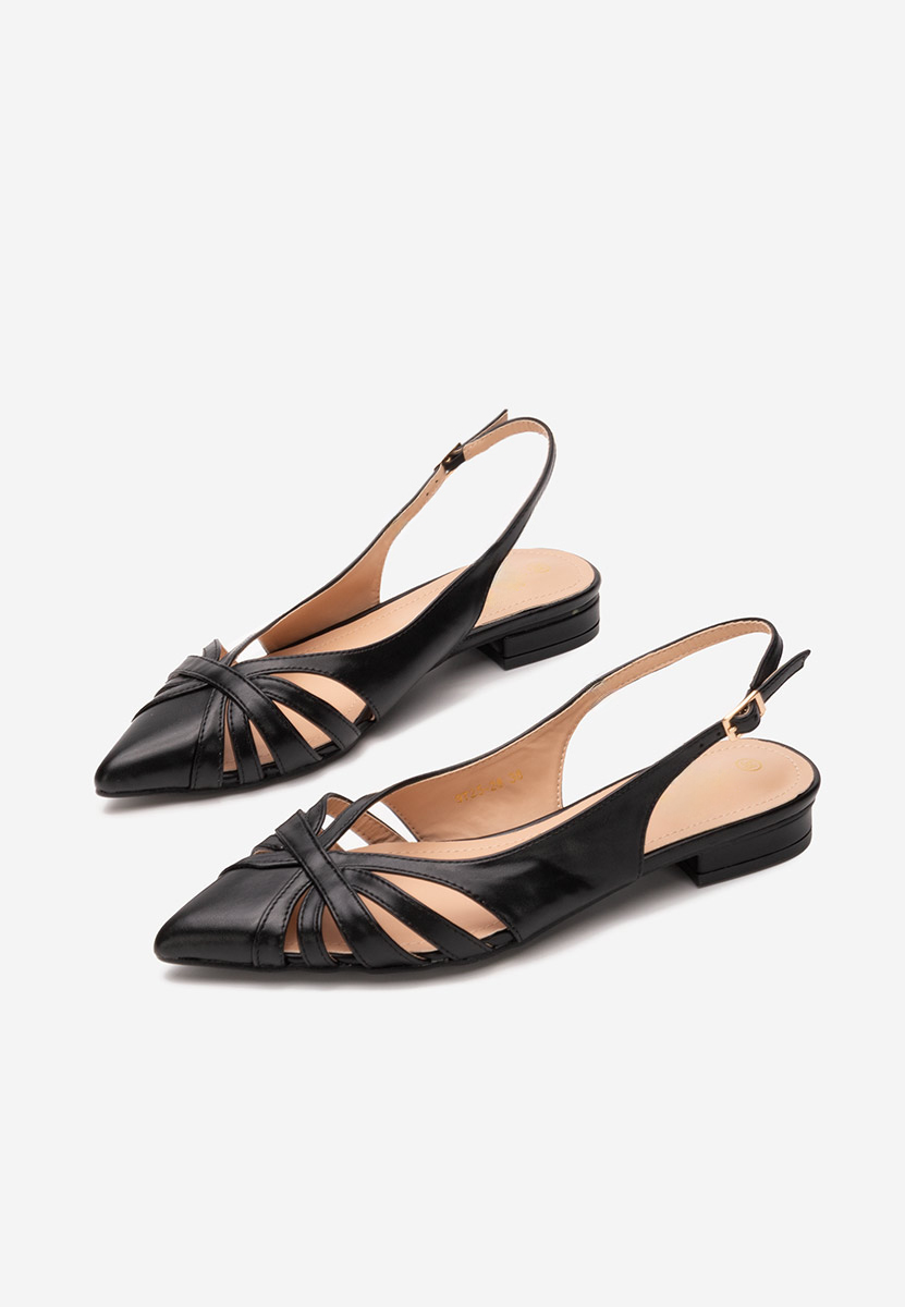 Décolleté Slingback Denysa nero