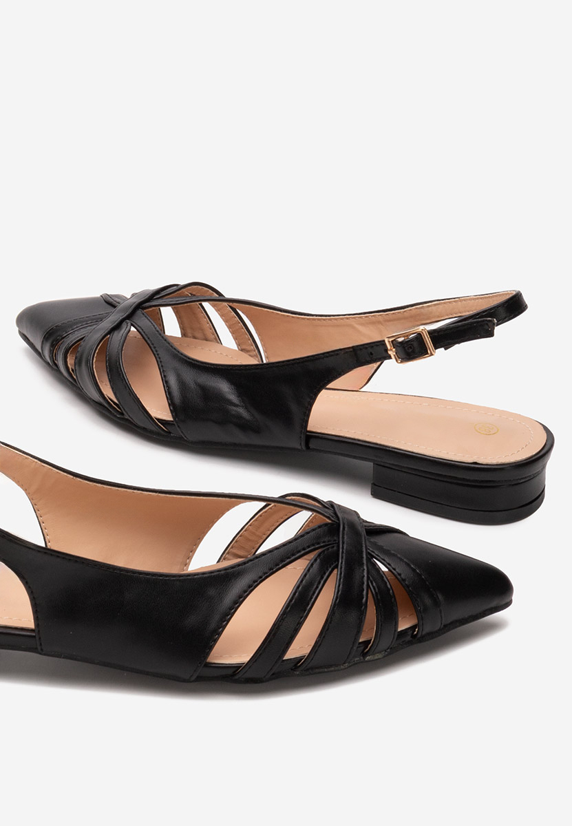 Décolleté Slingback Denysa nero