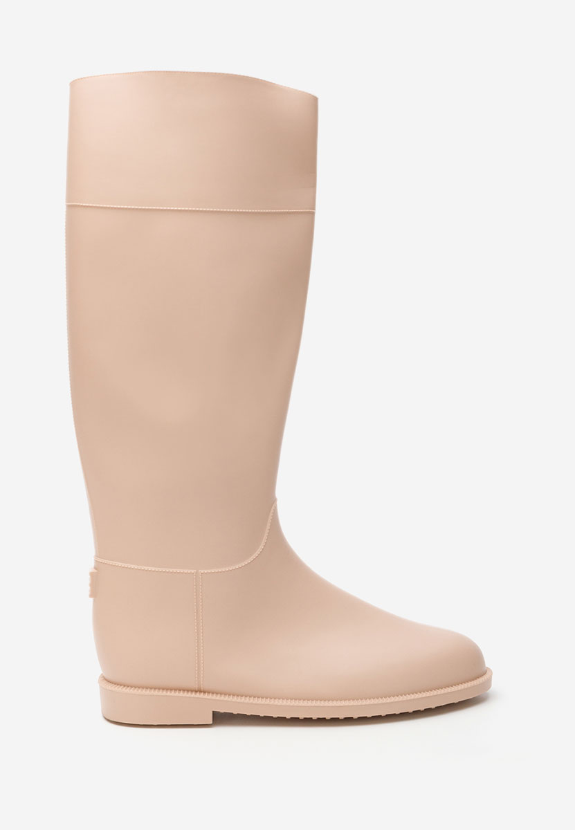 Stivali di gomma donna Angelena beige