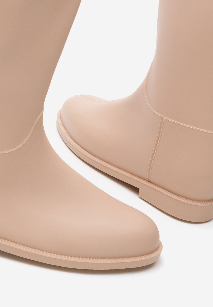 Stivali di gomma donna Angelena beige
