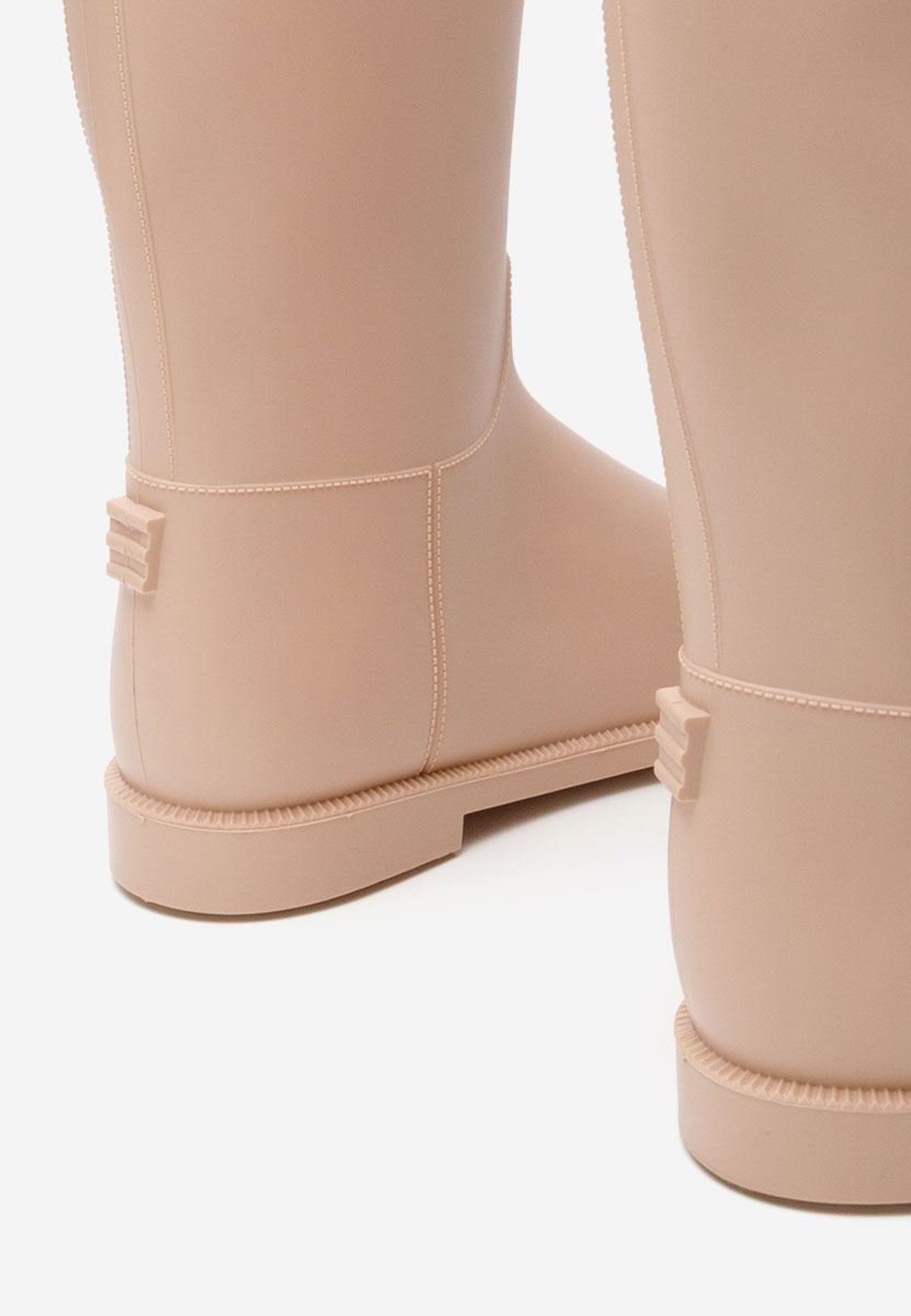 Stivali di gomma donna Angelena beige