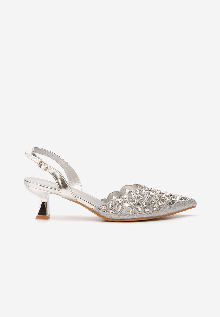 Décolleté Slingback Melonie argento