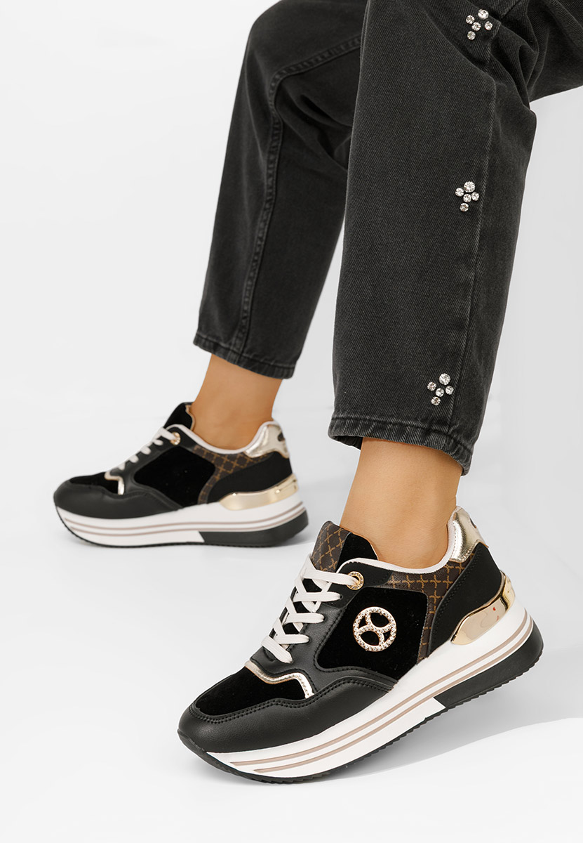 Sneakers donna Suzanna nero