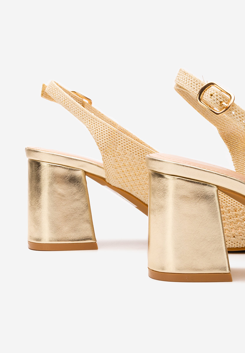 Décolleté Slingback Patria oro