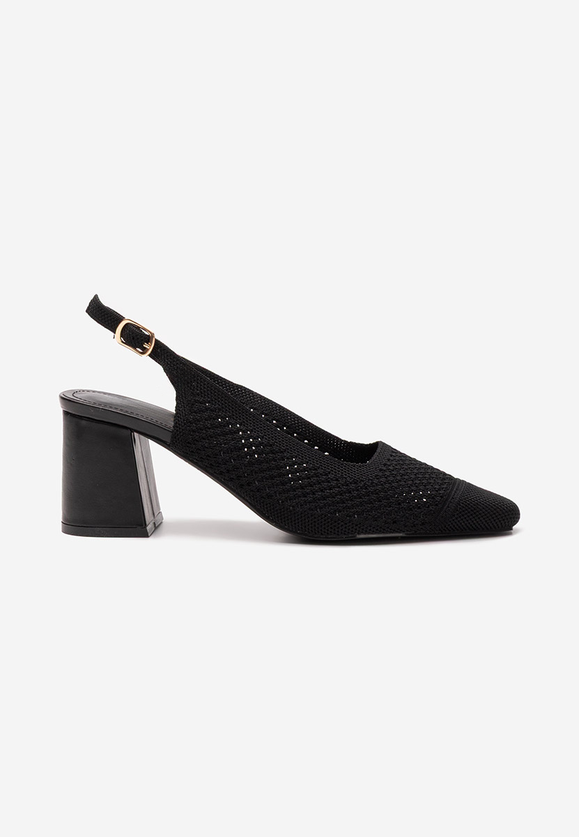 Décolleté Slingback Patria nero