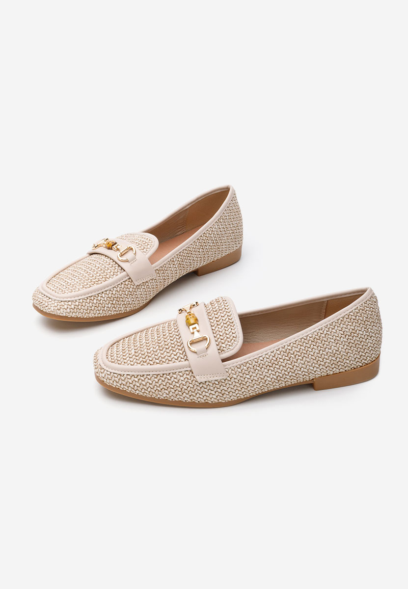 Mocassini da donna Krystina beige