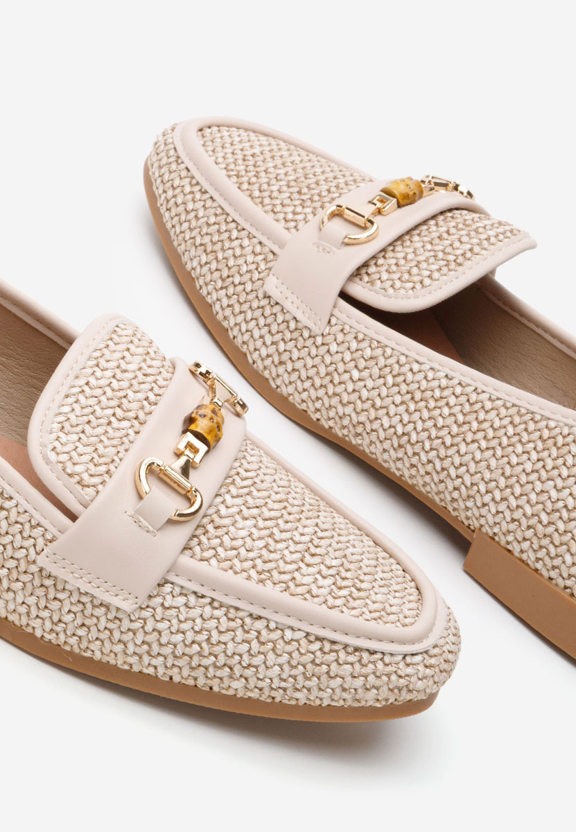Mocassini da donna Krystina beige