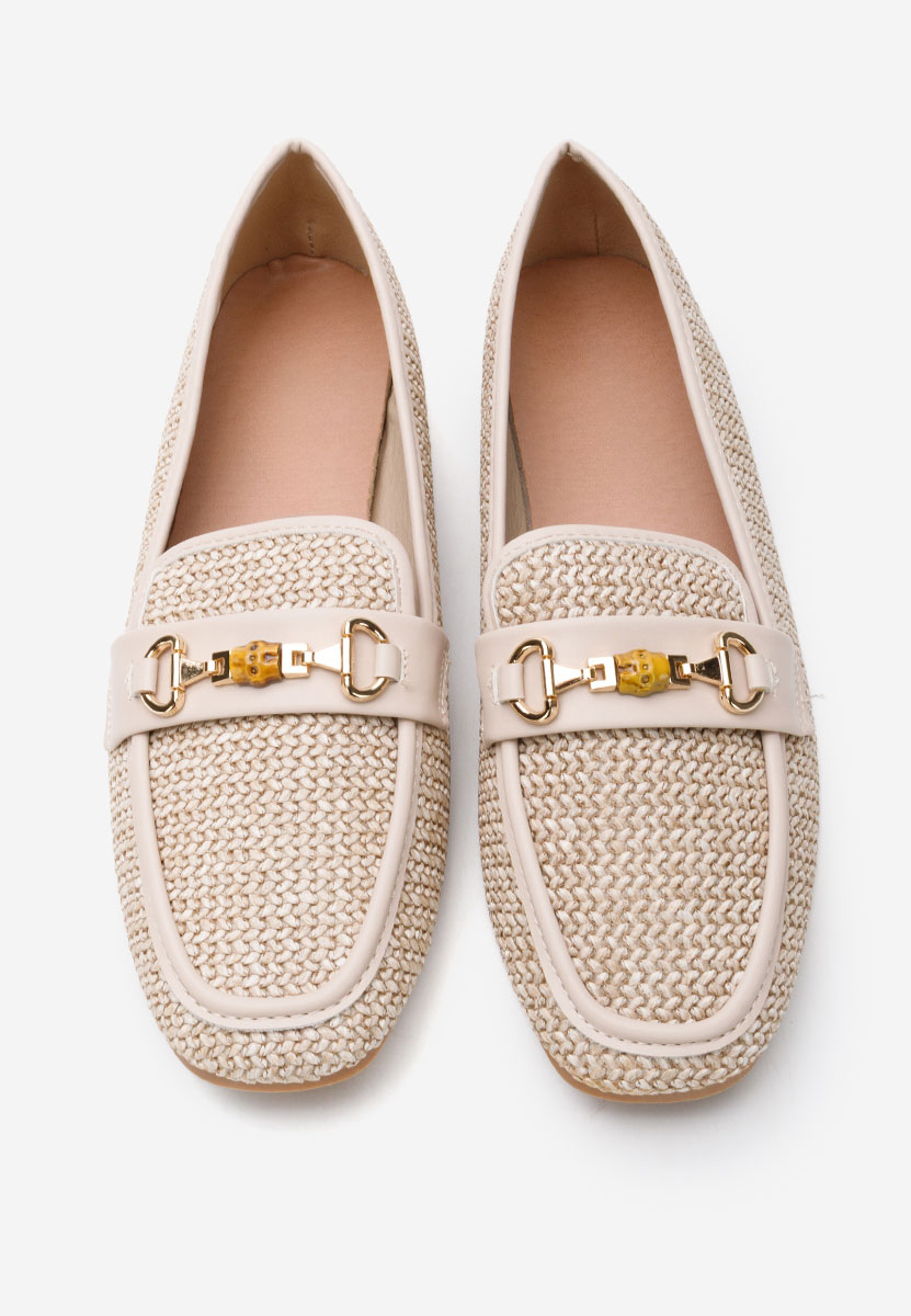 Mocassini da donna Krystina beige