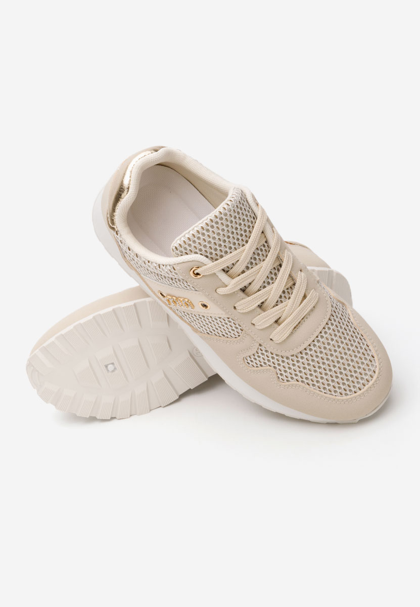 Sneakers donna Satina beige