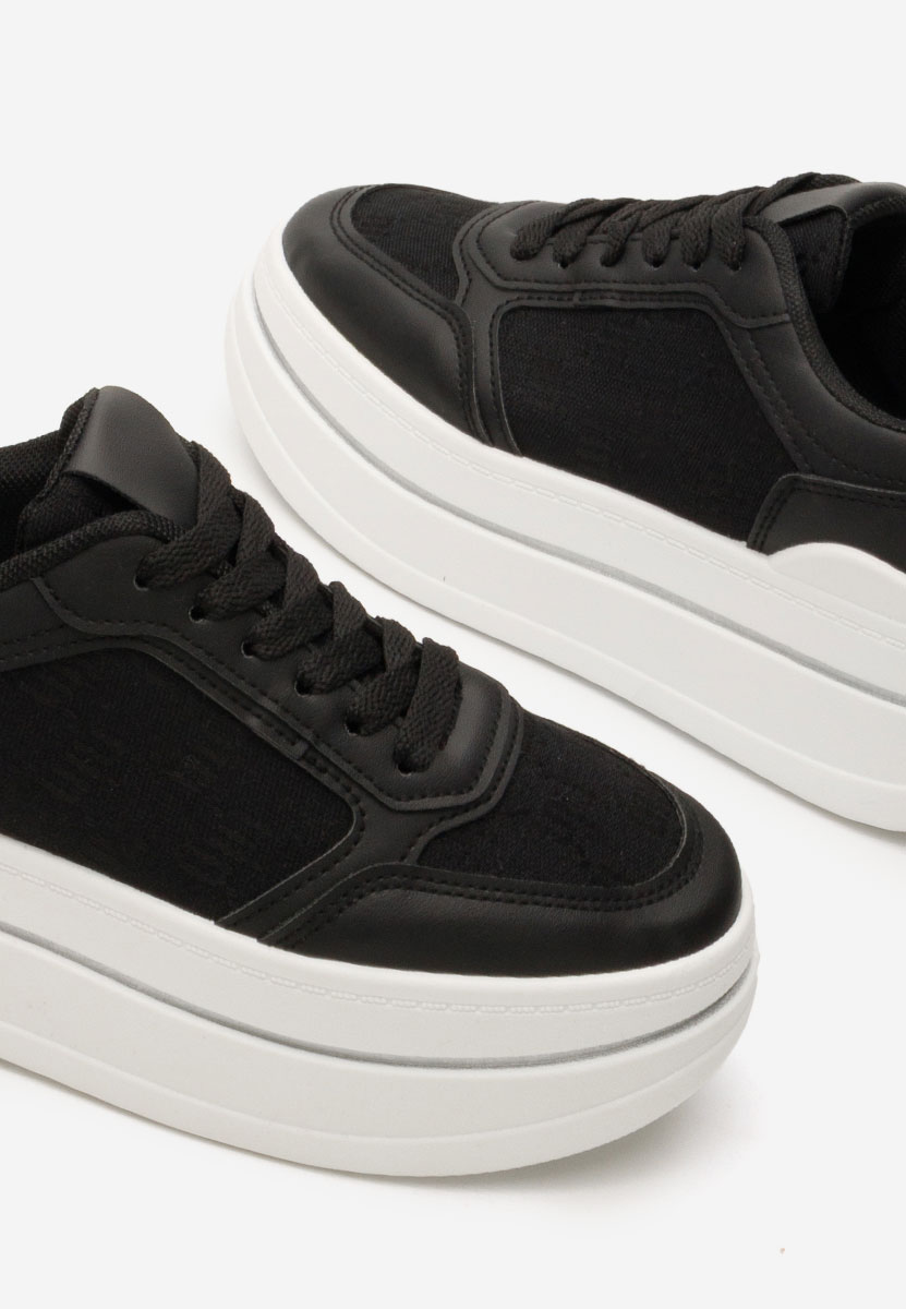 Sneakers con plateau Elouisa nero