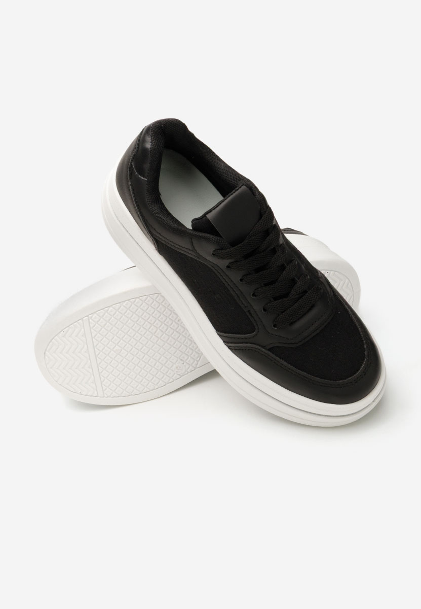 Sneakers con plateau Elouisa nero