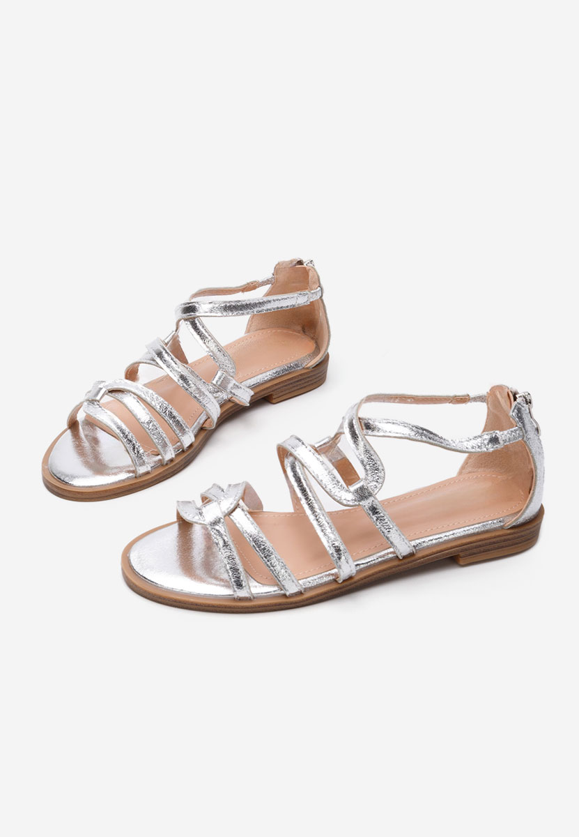 Sandali bassi Jetta argento