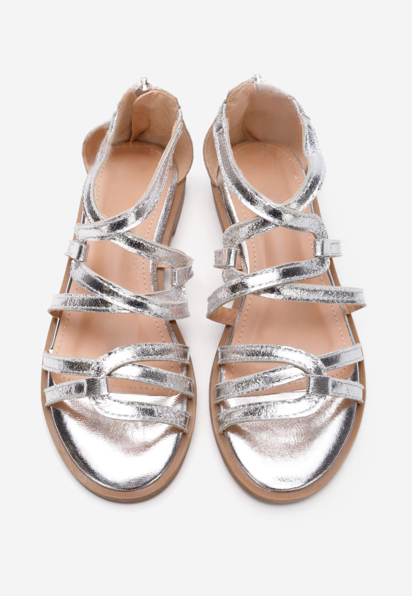 Sandali bassi Jetta argento