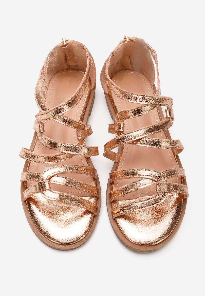 Sandali bassi Jetta champagne