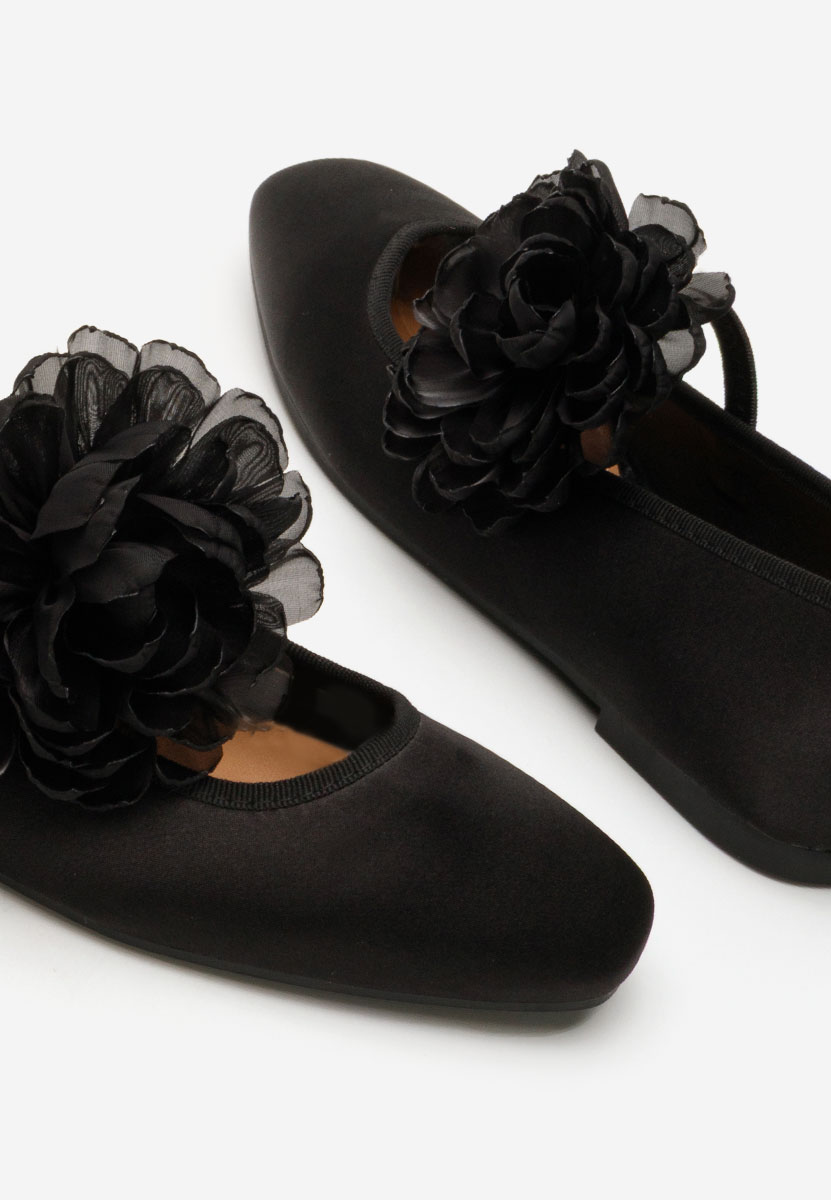 Ballerine Wanita nero