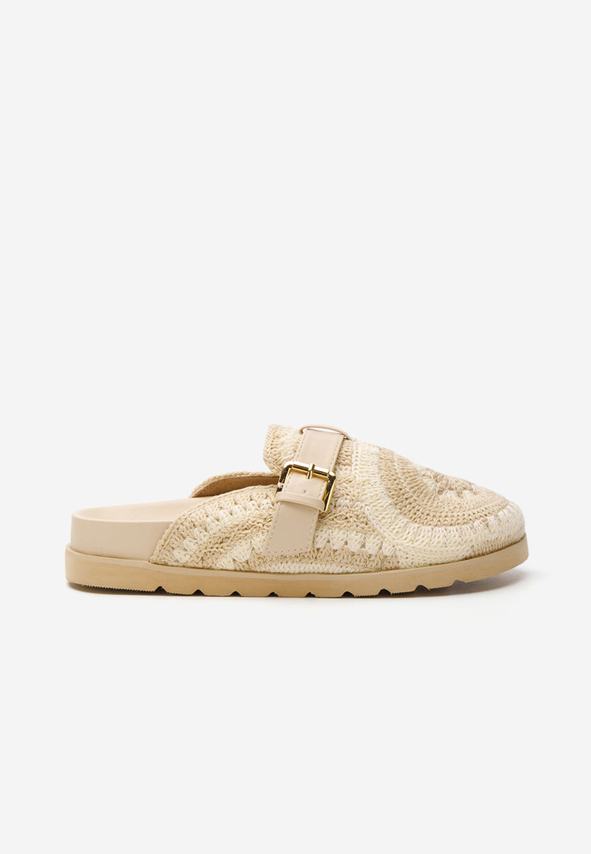 Zoccoli donna Pamila beige