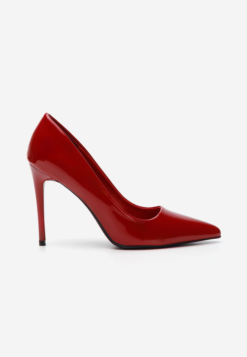 Décolleté tacco a spillo Lauretta rosso