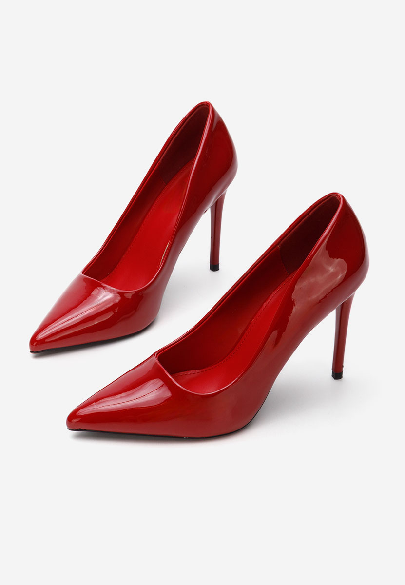 Décolleté tacco a spillo Lauretta rosso