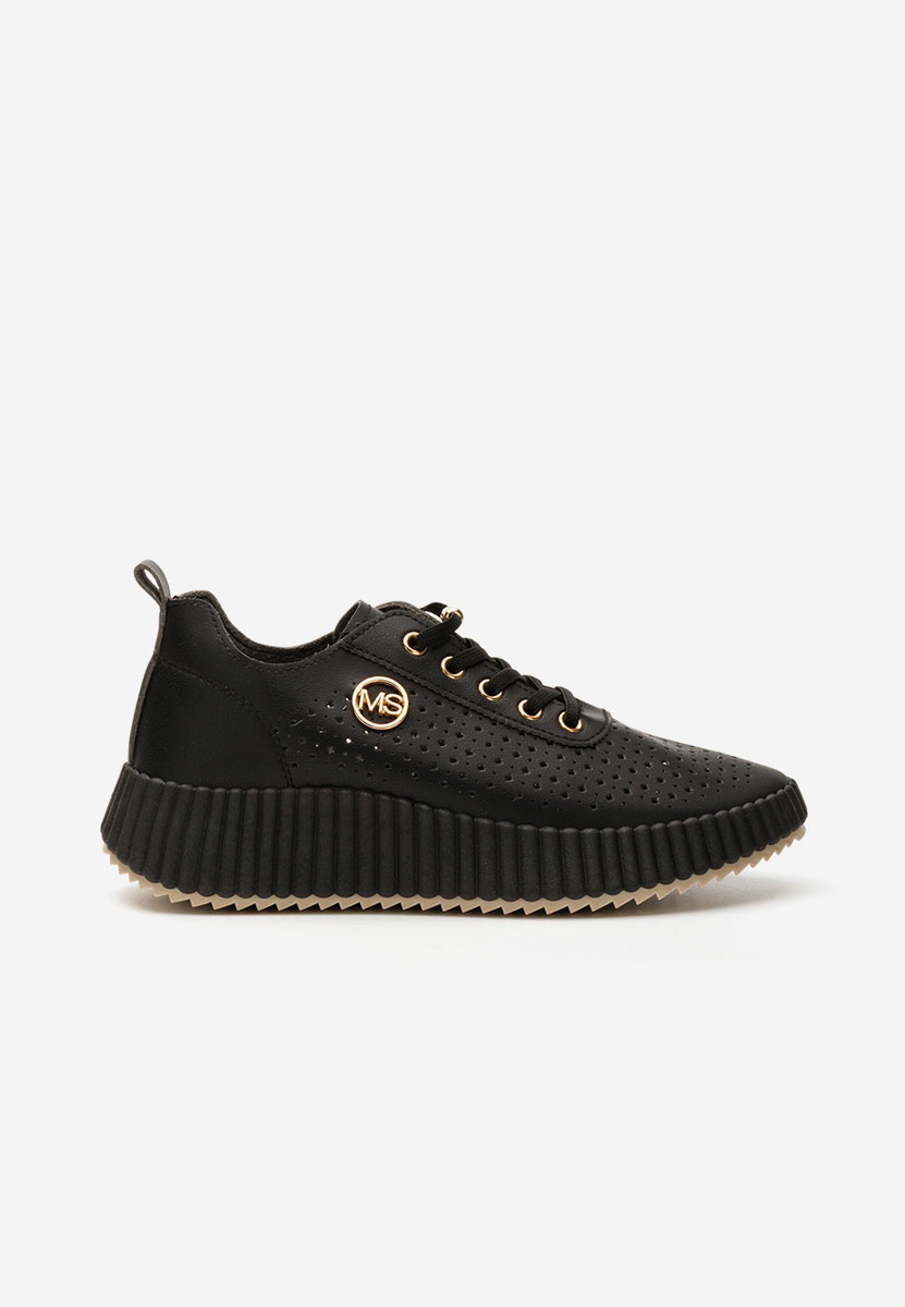 Sneakers con zeppa Marlena nero