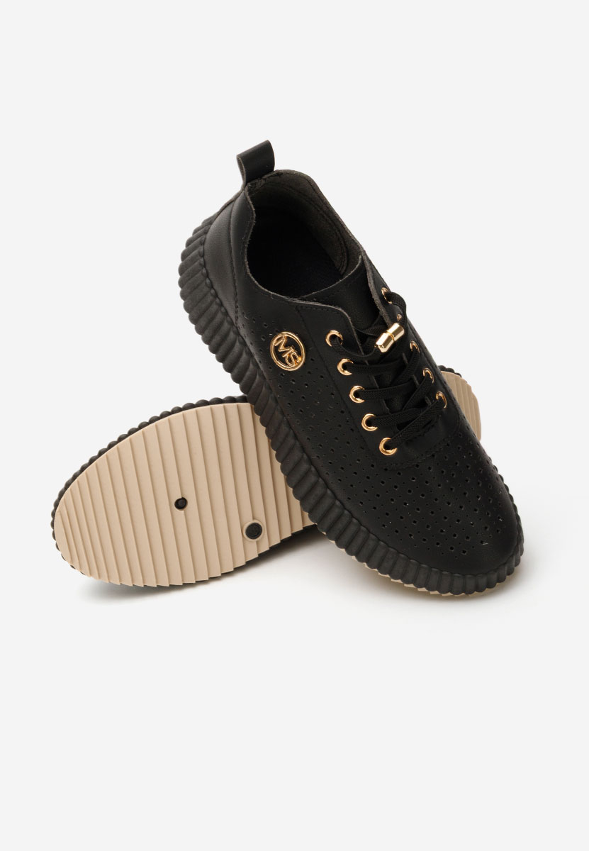 Sneakers con zeppa Marlena nero