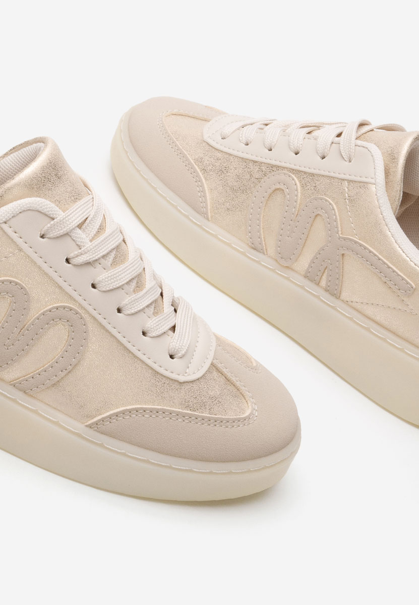 Sneakers donna Melise beige