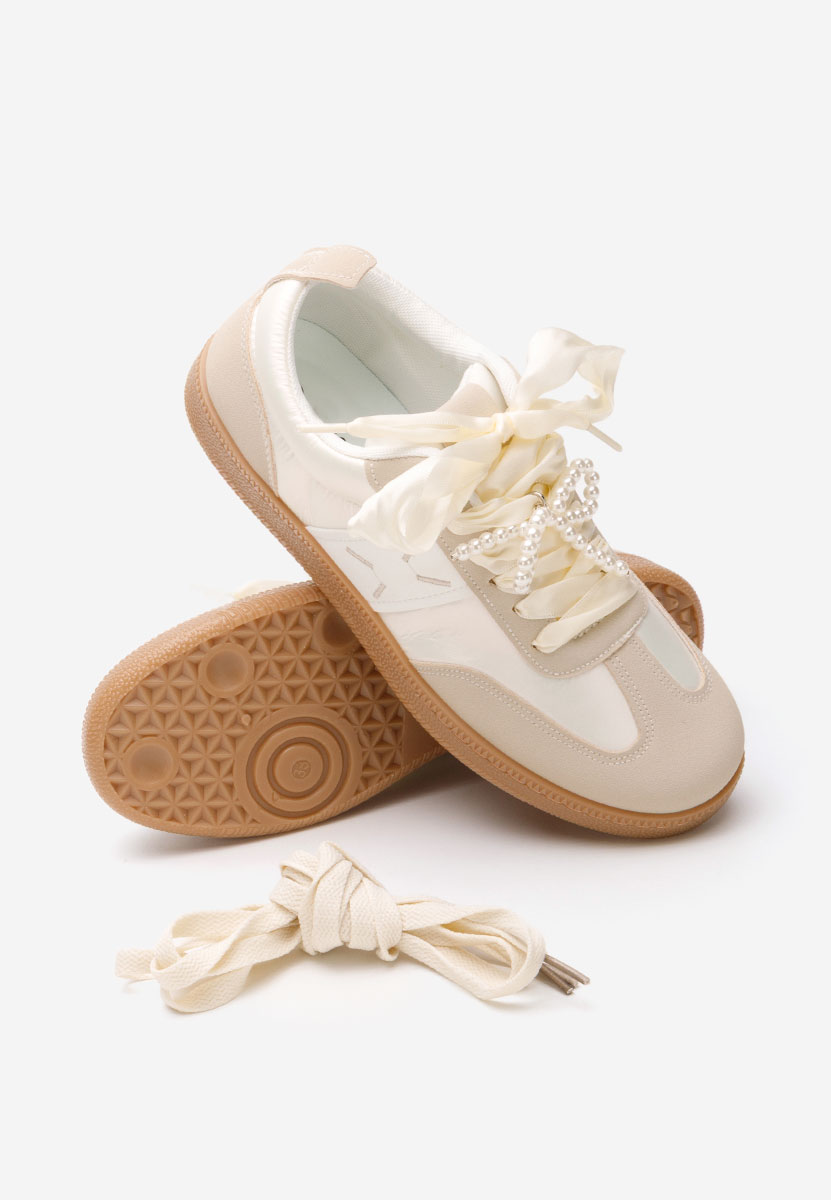 Sneakers donna Jenette beige