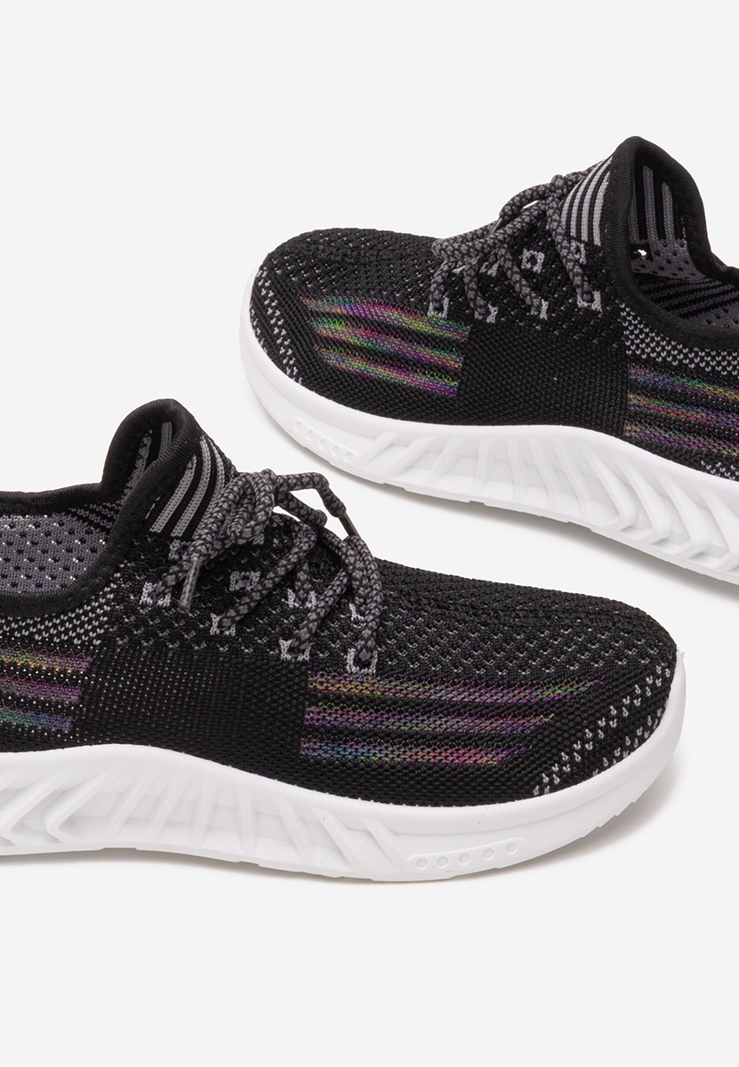 Scarpe sportive da ragazze Giggly nero
