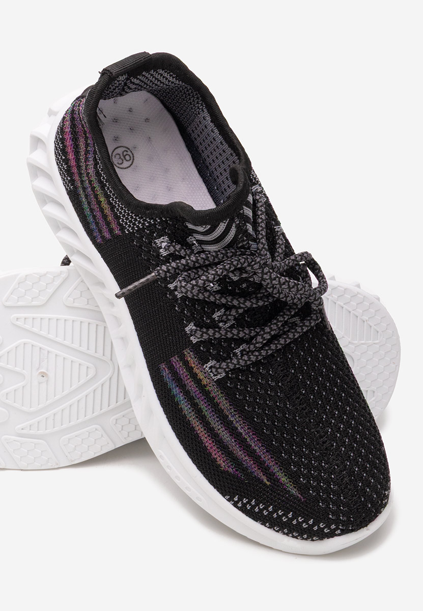 Scarpe sportive da ragazze Giggly nero