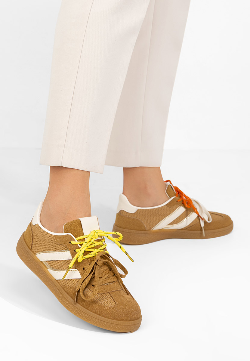 Sneakers donna Athenna marrone