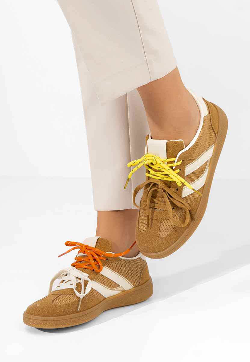 Sneakers donna Athenna marrone