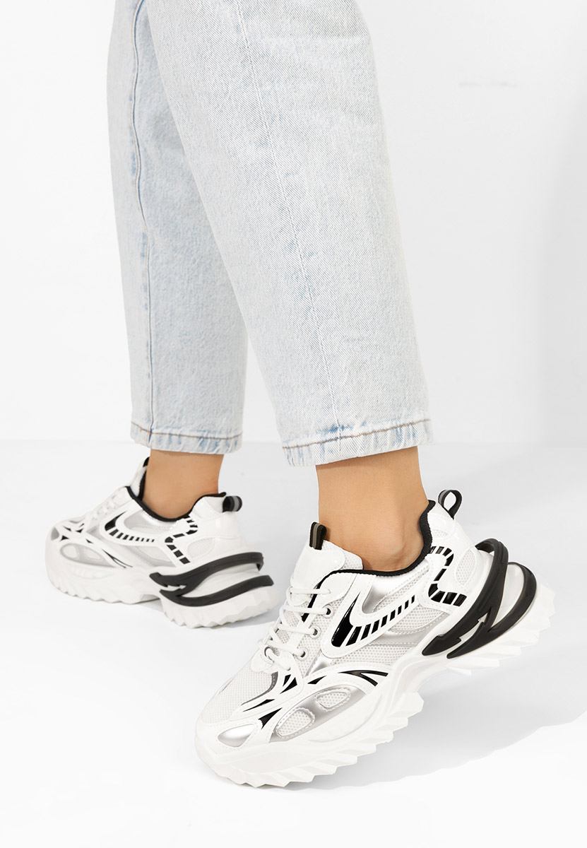Sneakers con plateau Jacalyn bianchi