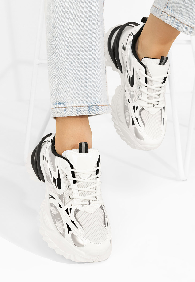 Sneakers con plateau Jacalyn bianchi