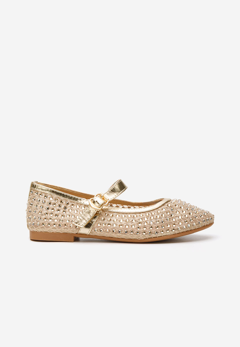 Ballerine eleganti Anelise oro